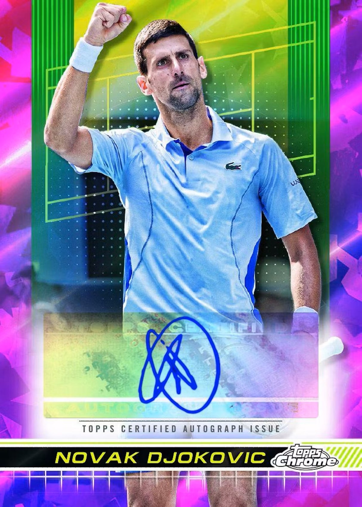 2024 Topps Chrome Tennis Sapphire Edition Box