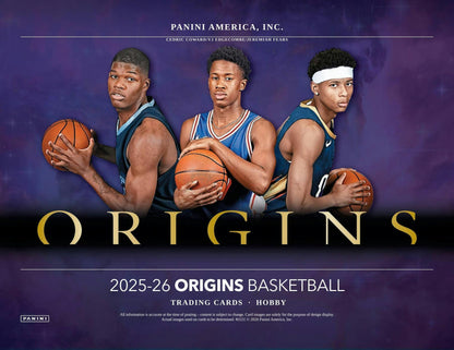 2025/26 Panini Origins Basketball Hobby Box | Columbia Sports Cards | Columbia Hobby - Sports Card Boxes - Toploaders - Card Savers.