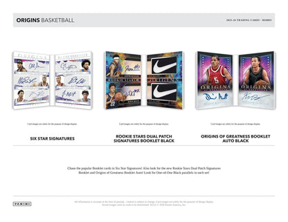 2025/26 Panini Origins Basketball Hobby Box | Columbia Sports Cards | Columbia Hobby - Sports Card Boxes - Toploaders - Card Savers.