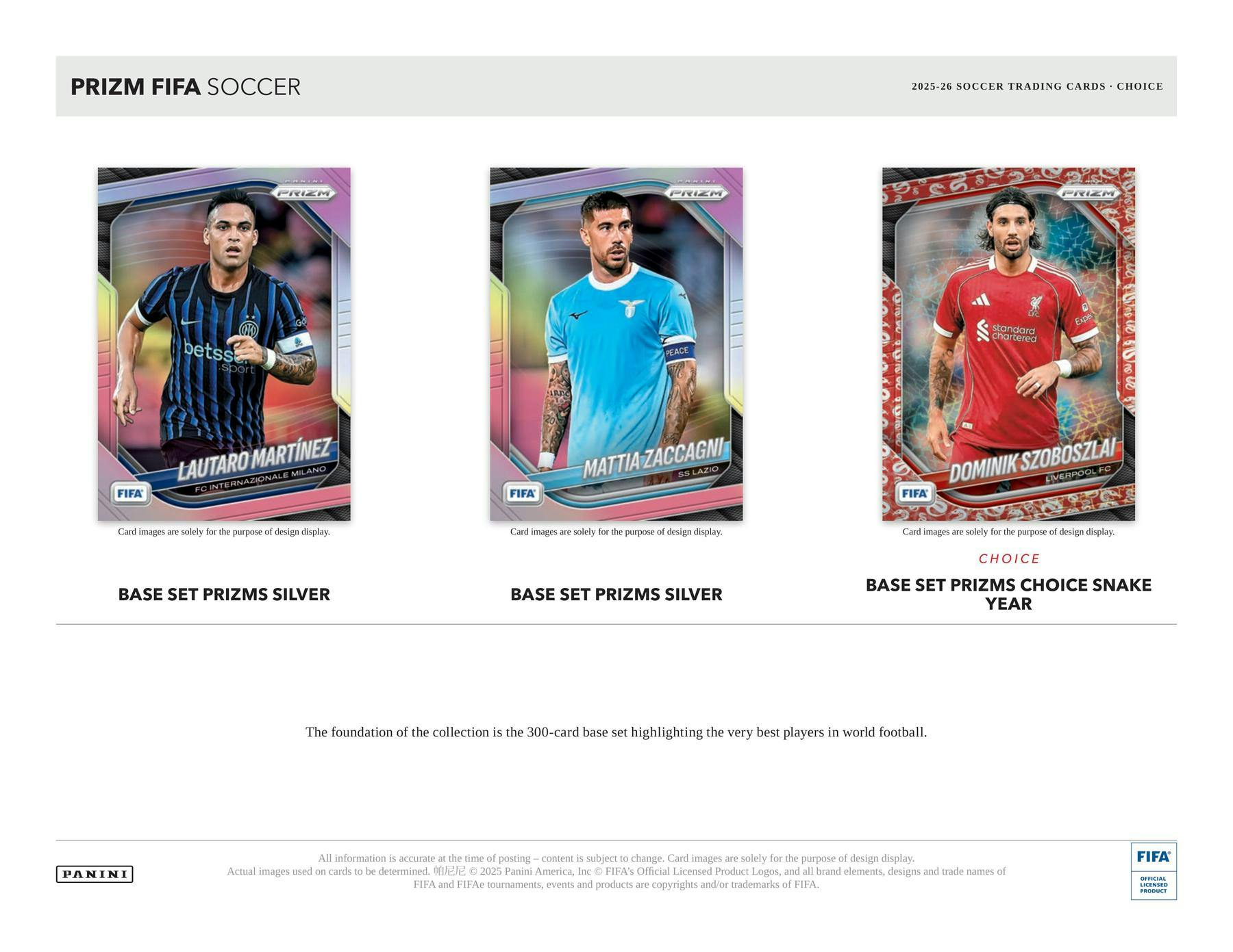 2025/26 Panini Prizm FIFA Soccer Choice Box | Columbia Sports Cards | Columbia Hobby - Sports Card Boxes - Toploaders - Card Savers.