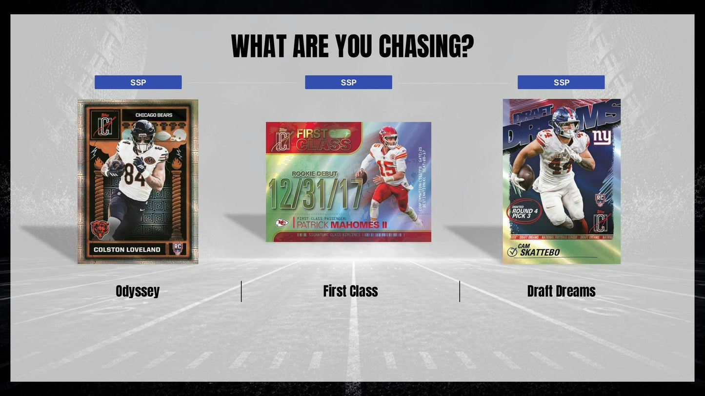 2025 Topps Signature Class Football Blaster Box | Columbia Sports Cards | Columbia Hobby - Sports Card Boxes - Toploaders - Card Savers.