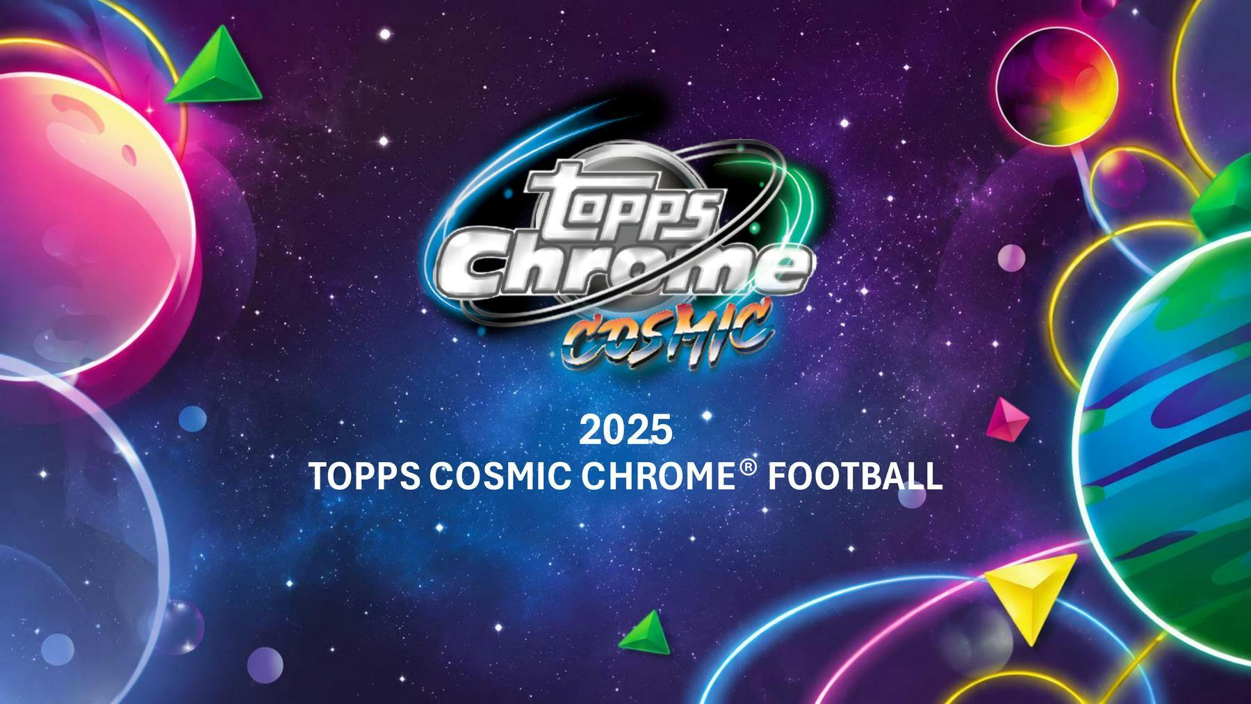 2025 Topps Cosmic Chrome Football Hobby Box | Columbia Sports Cards | Columbia Hobby - Sports Card Boxes - Toploaders - Card Savers.