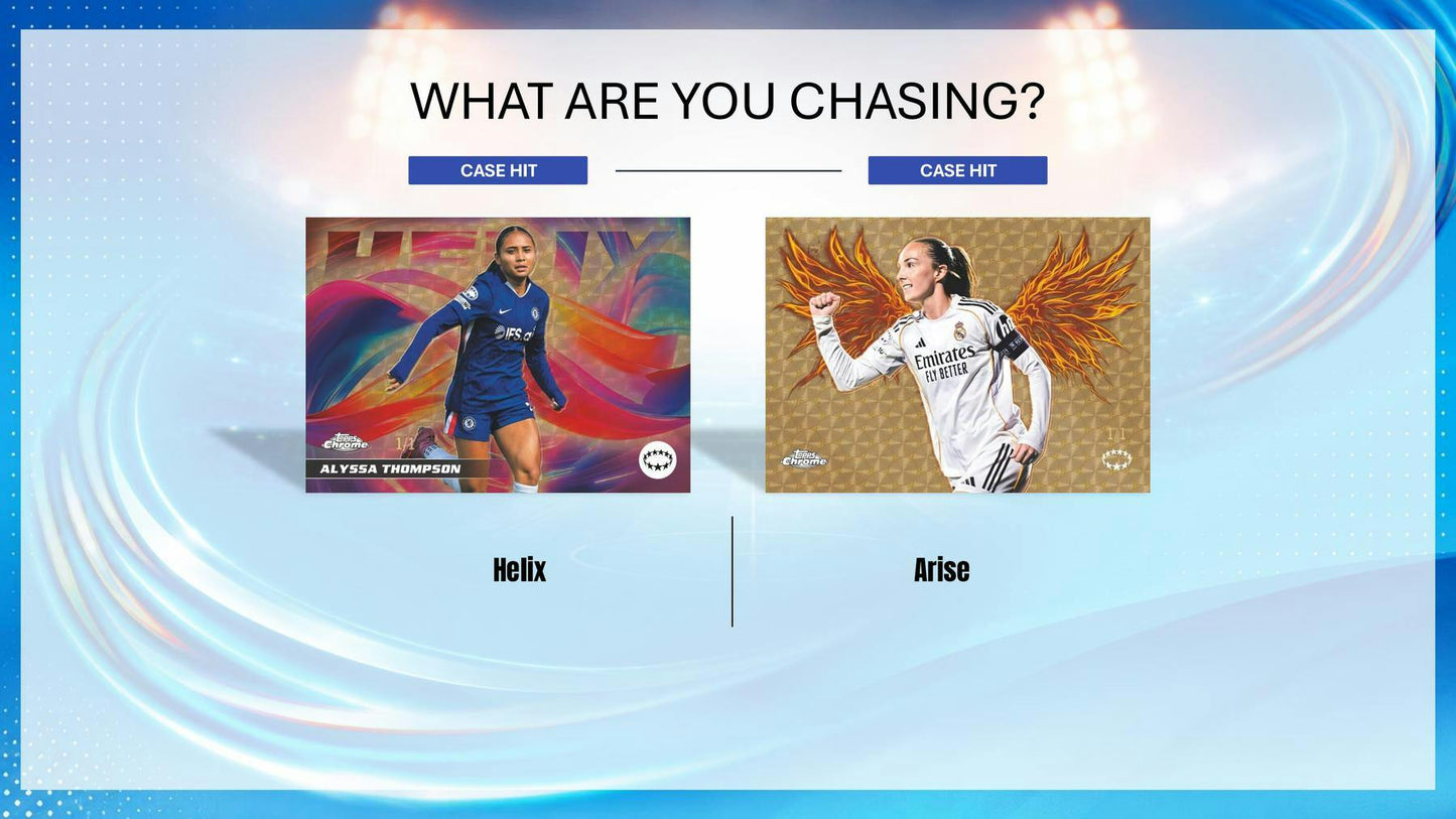 2025/26 Topps Chrome Women's UEFA Champions League Soccer Hobby Box | Columbia Sports Cards | Columbia Hobby - Sports Card Boxes - Toploaders - Card Savers.