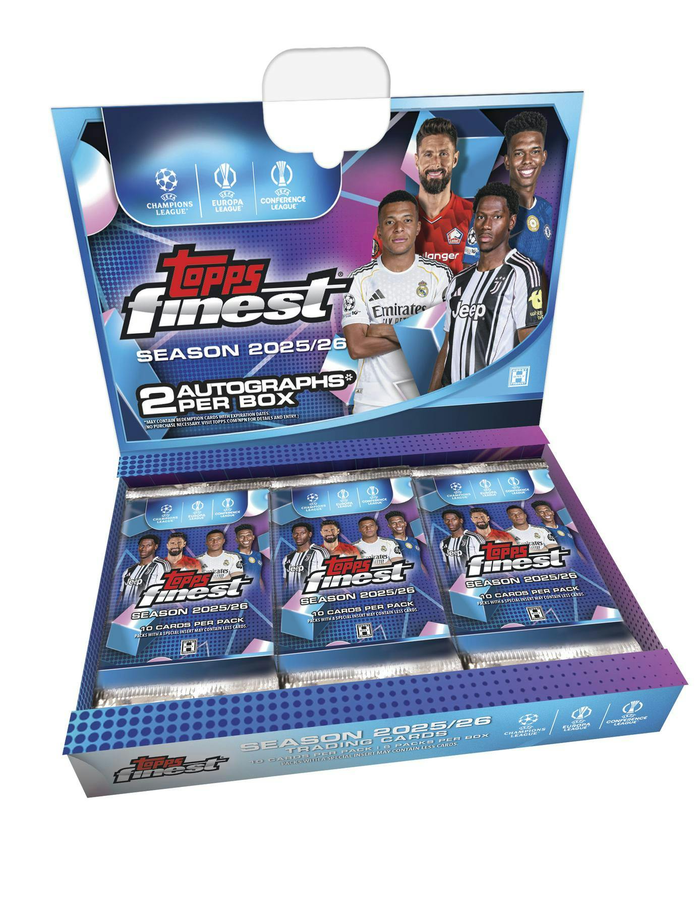 2025/26 Topps UEFA Club Competitions Finest Soccer Hobby Box
The Grail Zlatan Ibrahimovic Finest insert
Aura case hit card from Topps Finest Soccer
Marks of Excellence autograph card