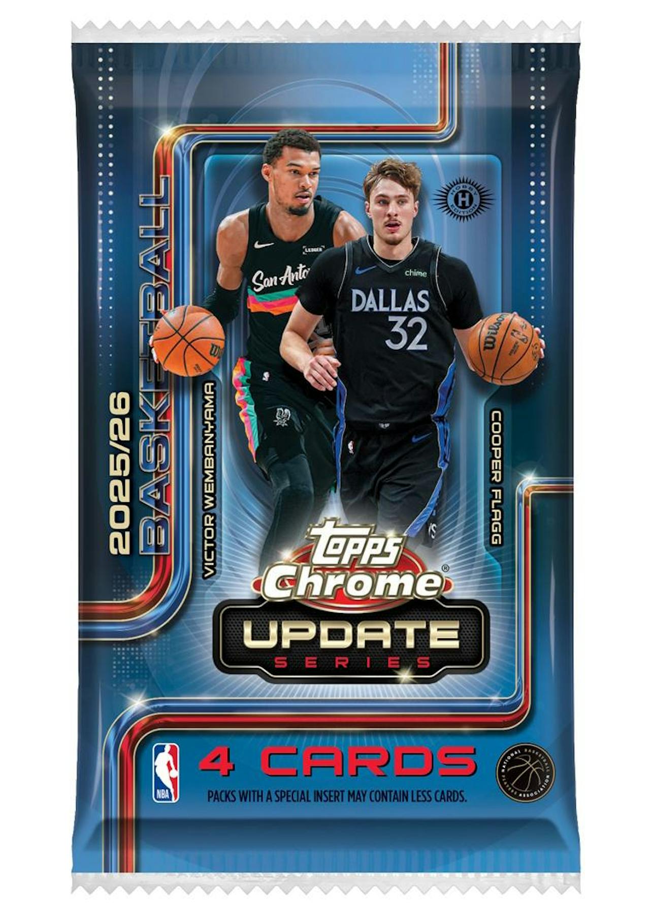 2025/26 Topps Chrome Update Series Basketball Hobby Box | Columbia Sports Cards | Columbia Hobby - Sports Card Boxes - Toploaders - Card Savers.