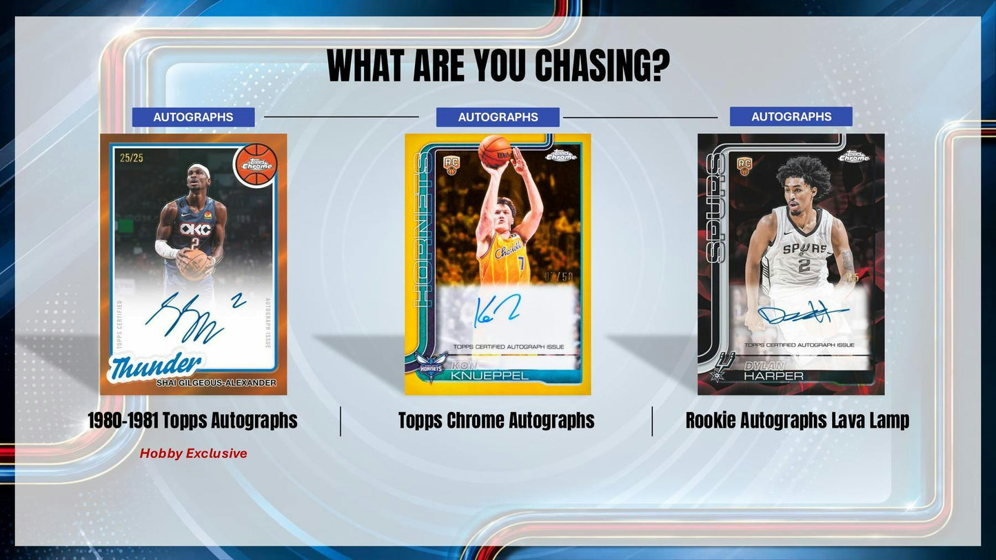 2025/26 Topps Chrome Update Series Basketball Mega Box | Columbia Sports Cards | Columbia Hobby - Sports Card Boxes - Toploaders - Card Savers.