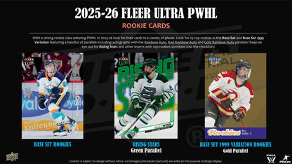 2025/26 Upper Deck Fleer Ultra PWHL Hockey Hobby Box | Columbia Sports Cards | Columbia Hobby - Sports Card Boxes - Toploaders - Card Savers.