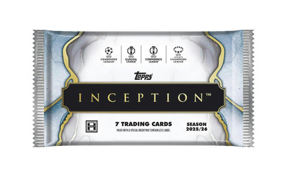 2025/26 Topps Inception UEFA Club Competitions Soccer Hobby Box | Columbia Sports Cards | Columbia Hobby - Sports Card Boxes - Toploaders - Card Savers.