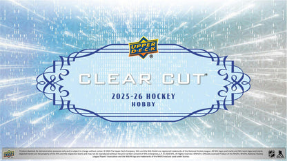 2025/26 Upper Deck Clear Cut Hockey Hobby Box | Columbia Sports Cards | Columbia Hobby - Sports Card Boxes - Toploaders - Card Savers.