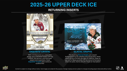 2025/26 Upper Deck Ice Hockey Hobby Box | Columbia Sports Cards.