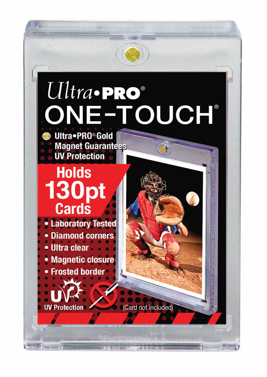 25ct Ultra Pro One - Touch UV Magentic Trading Card Holder - 130pt - Columbia Hobby - Sports Card Boxes - Toploaders - Card Savers