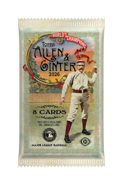 2026 Topps Allen & Ginter Baseball Hobby Box pack