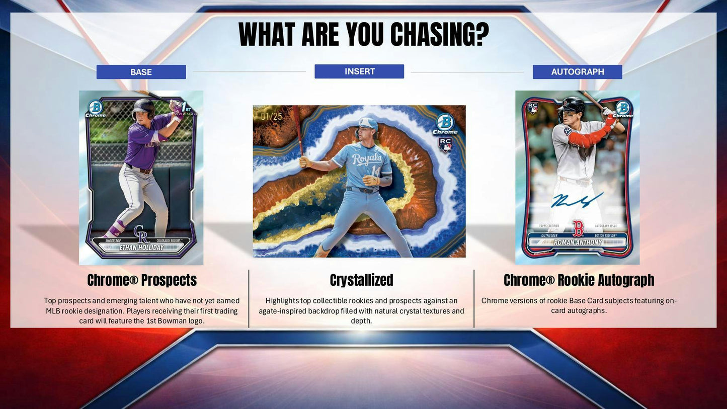 2026 Bowman Baseball Mega Box | Columbia Sports Cards | Columbia Hobby - Sports Card Boxes - Toploaders - Card Savers.