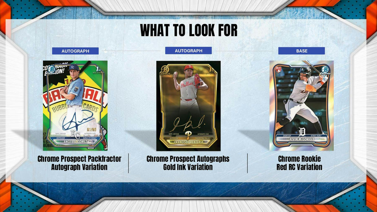 2026 Bowman Chrome Baseball Mega Box | Columbia Hobby - Sports Card Boxes - Toploaders - Card Savers.