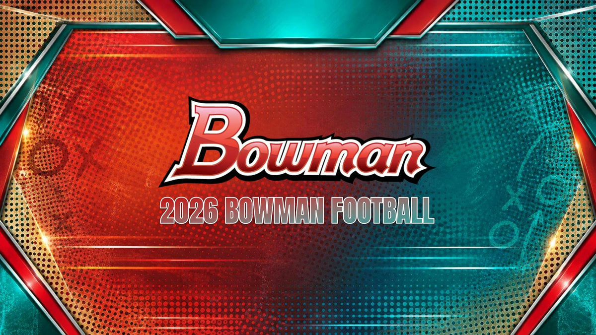 2026 Bowman Football Hobby Box | Columbia Hobby - Sports Card Boxes - Toploaders - Card Savers.