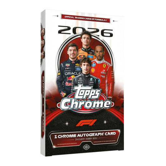 2026 Topps Chrome F1 Formula 1 Hobby Box
