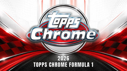 2026 Topps Chrome F1 Formula 1 Blaster Box sell sheet 1