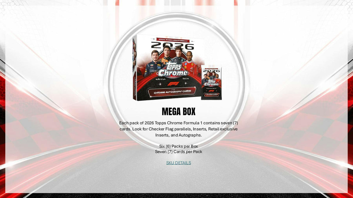 2026 Topps Chrome F1 Formula 1 Hobby Box sell sheet 5