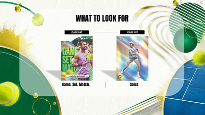 2026 Topps Chrome Tennis - what to look for: Game. Set. Match. and Solus