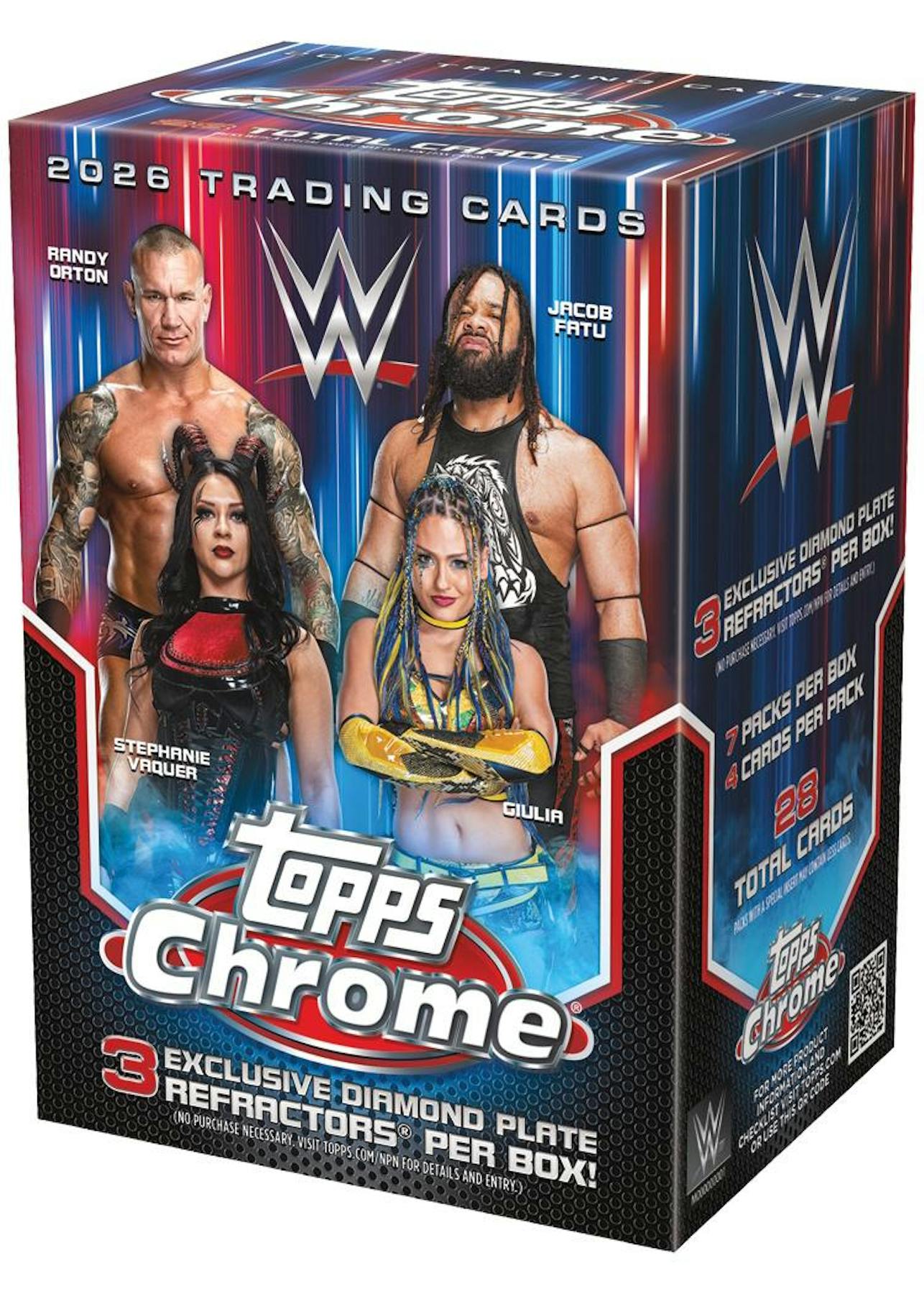 Wrestling Trading Card Boxes