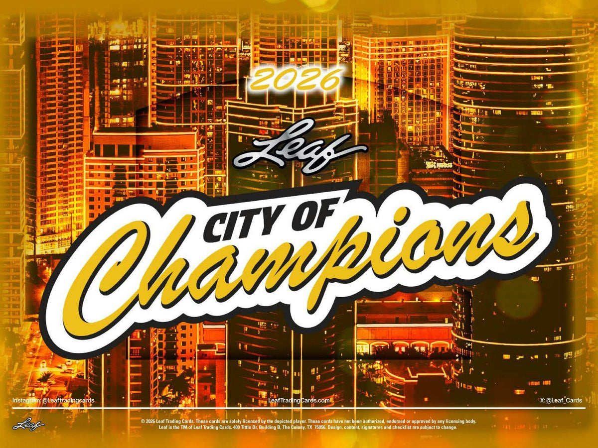 2026 Leaf City of Champions Hobby Box