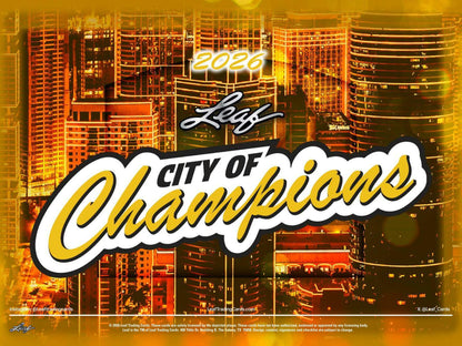 2026 Leaf City of Champions Hobby Box