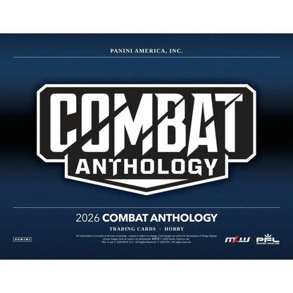 2026 Panini Combat Anthology Hobby Box sell sheet 1