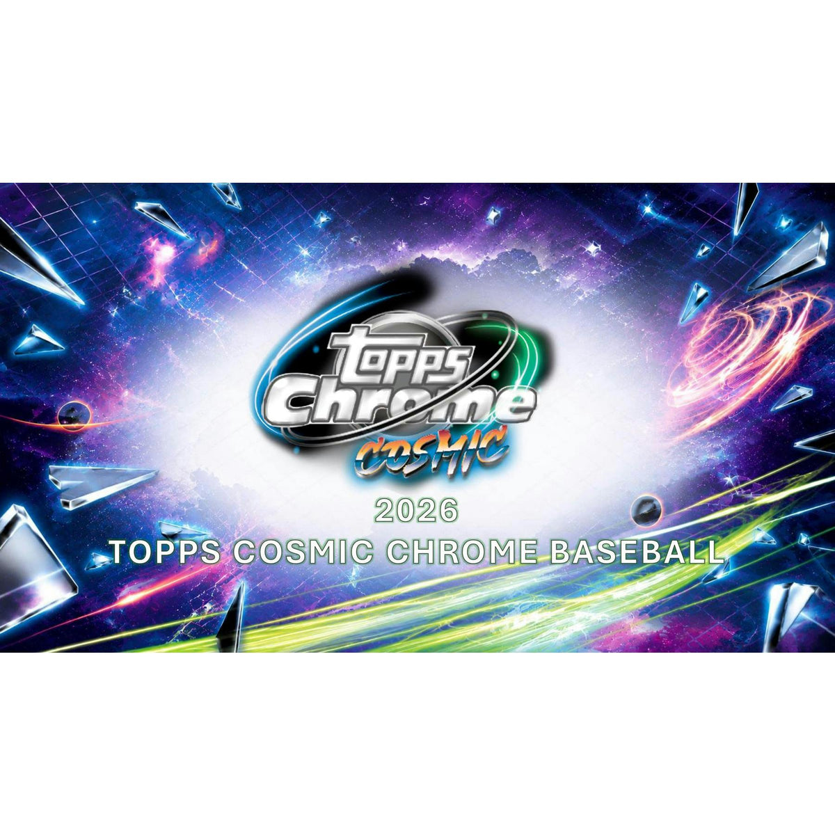 2026 Topps Cosmic Chrome Baseball Hobby Box sell sheet 1