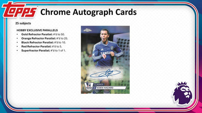 2026/27 Topps Premier League EPL Soccer Hobby Box | Columbia Hobby - Sports Card Boxes - Toploaders - Card Savers.