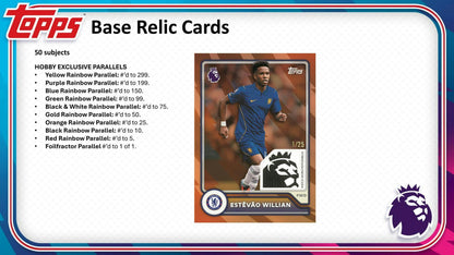 2026/27 Topps Premier League EPL Soccer Hobby Box | Columbia Hobby - Sports Card Boxes - Toploaders - Card Savers.
