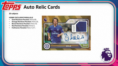2026/27 Topps Premier League EPL Soccer Hobby Box | Columbia Hobby - Sports Card Boxes - Toploaders - Card Savers.