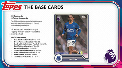 2026/27 Topps Premier League EPL Soccer Hobby Box | Columbia Hobby - Sports Card Boxes - Toploaders - Card Savers.