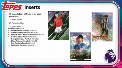 2026/27 Topps Premier League EPL Soccer Hobby Box | Columbia Hobby - Sports Card Boxes - Toploaders - Card Savers.