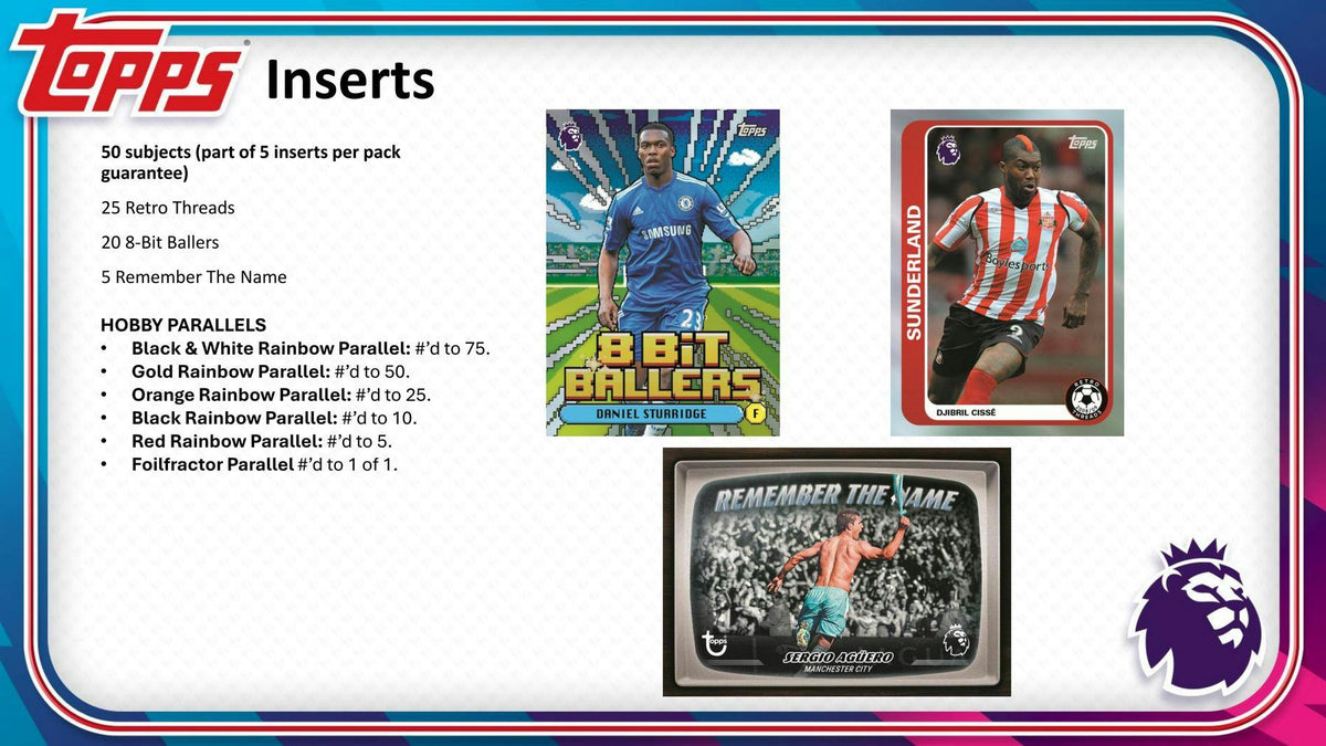 2026/27 Topps Premier League EPL Soccer Hobby Box | Columbia Hobby - Sports Card Boxes - Toploaders - Card Savers.