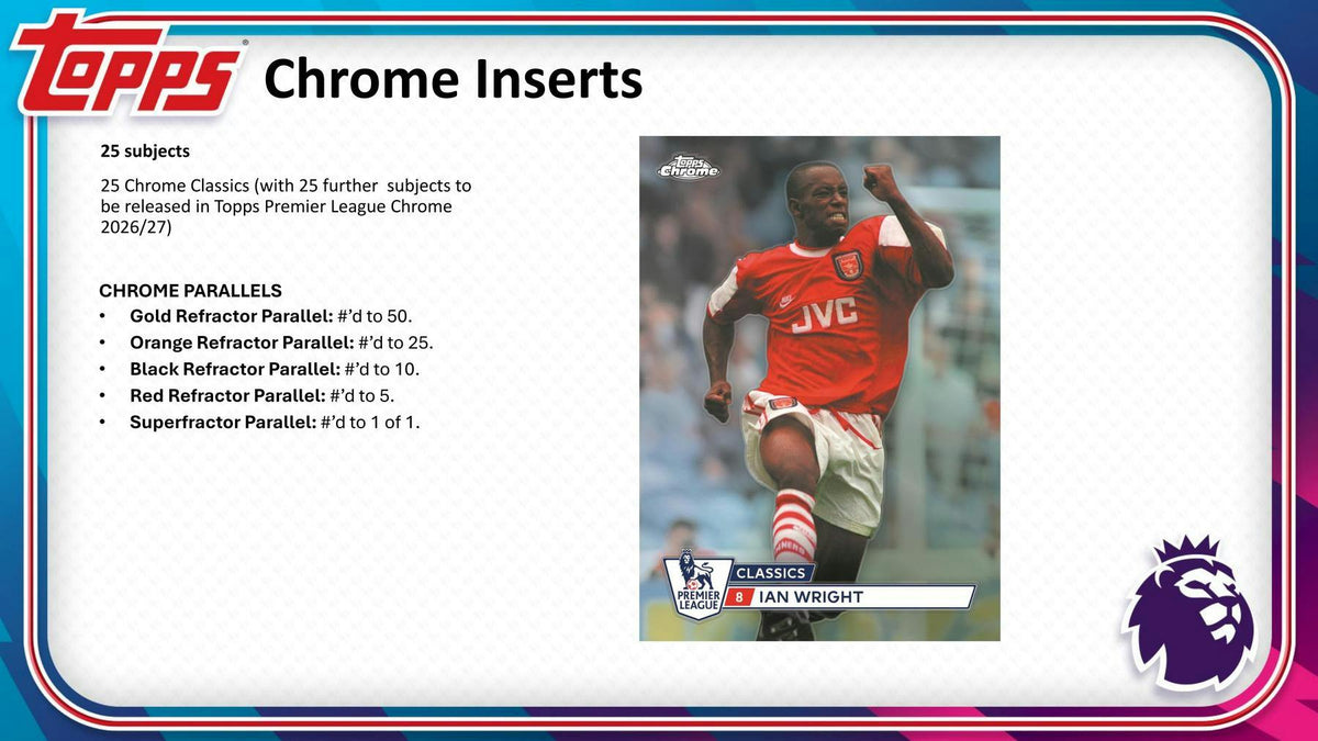 2026/27 Topps Premier League EPL Soccer Hobby Box | Columbia Hobby - Sports Card Boxes - Toploaders - Card Savers.