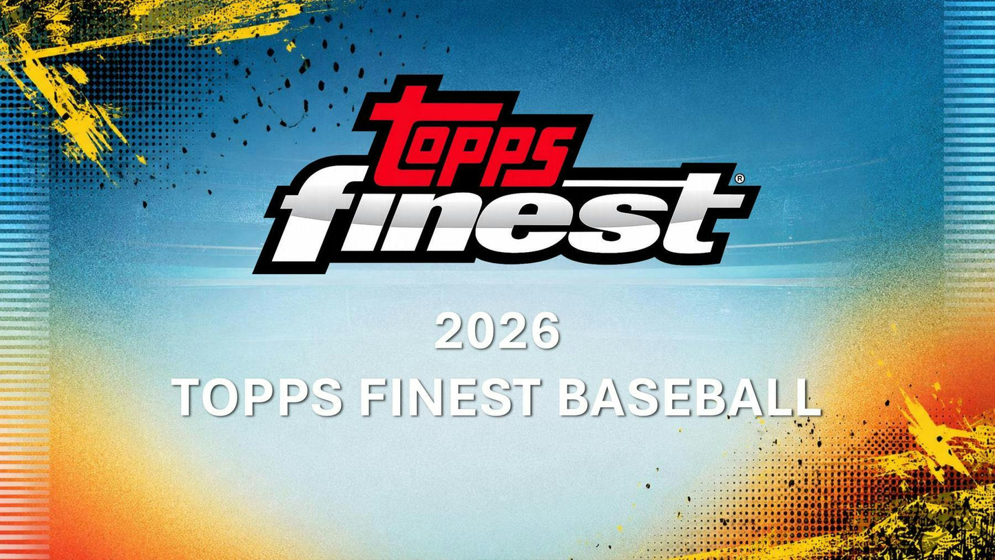 2026 Topps Finest Baseball Delight Box | Columbia Sports Cards | Columbia Hobby - Sports Card Boxes - Toploaders - Card Savers.