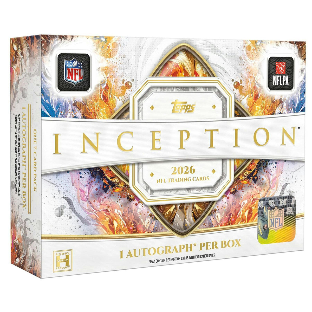 2026 Topps Inception Football Hobby Box