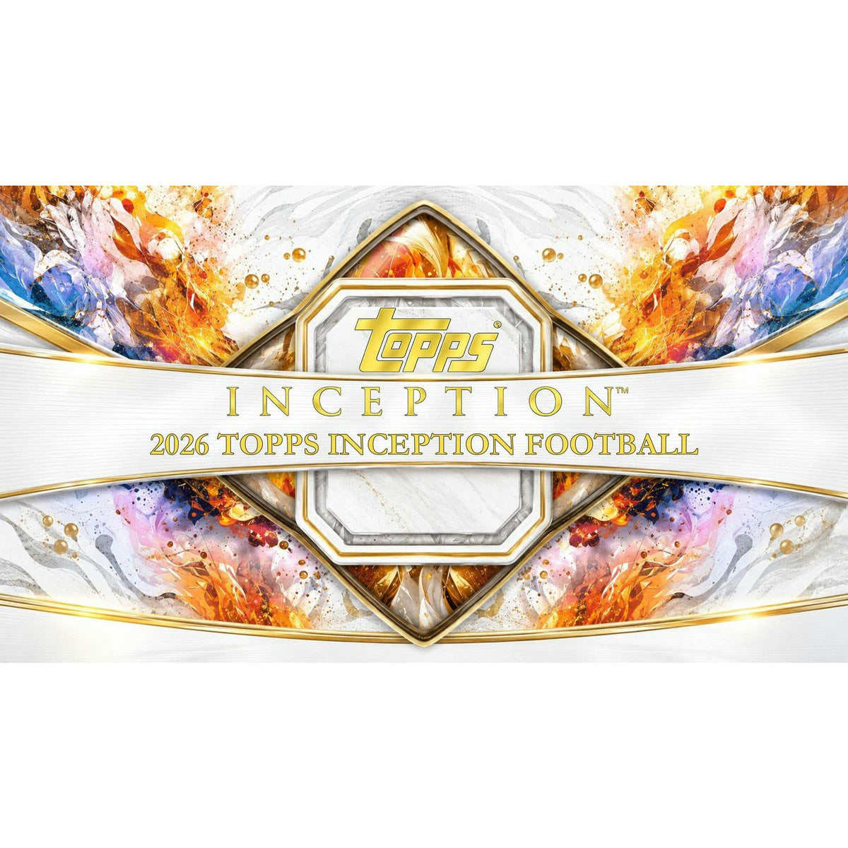 2026 Topps Inception Football Hobby Box sell sheet 1