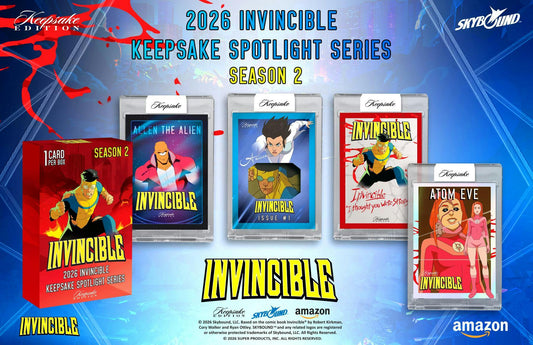 2026 Keepsake Invincible Season 2 Spotlight Series Hobby Box
