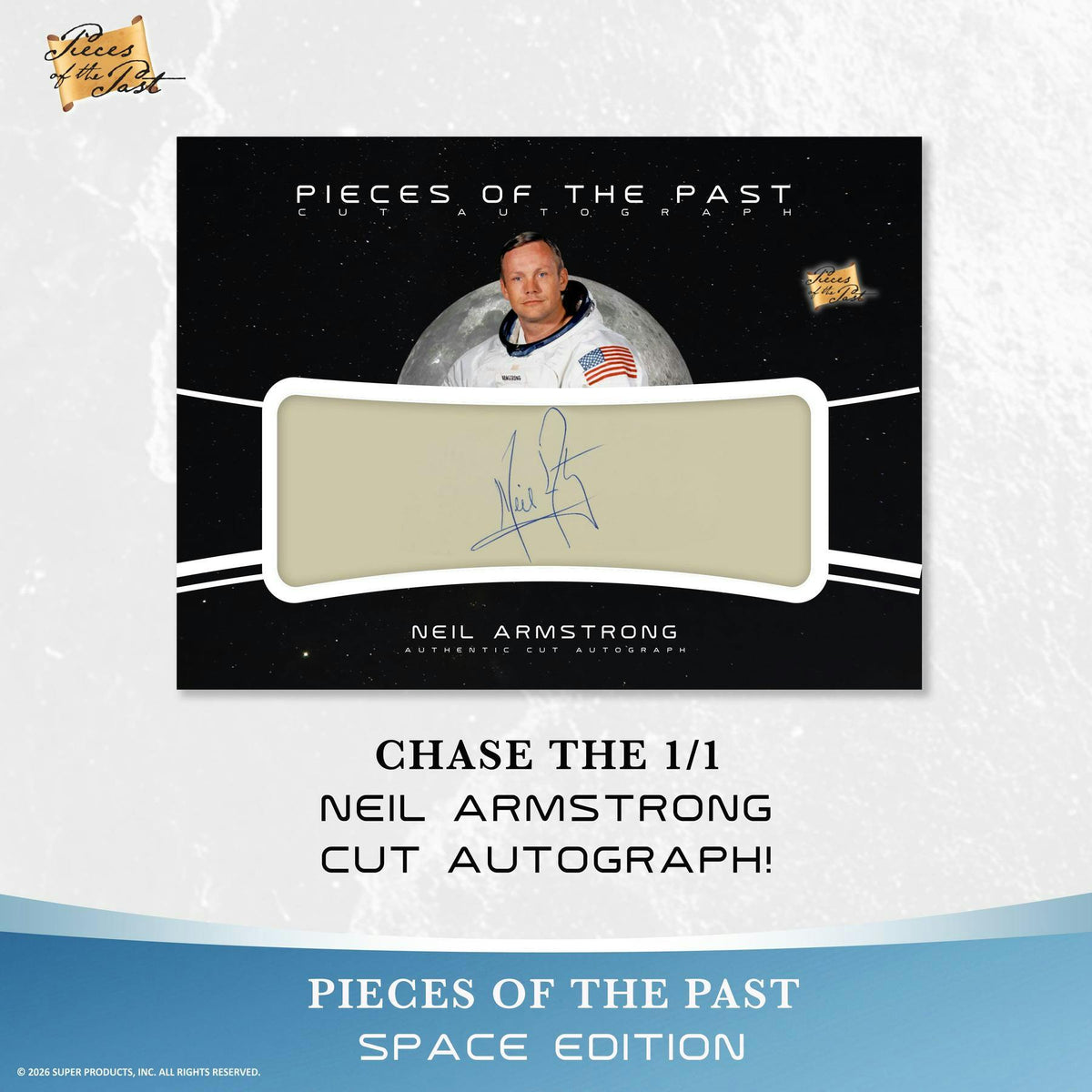 2026 Keepsake Pieces of the Past Space Breaker Box sell sheet 2