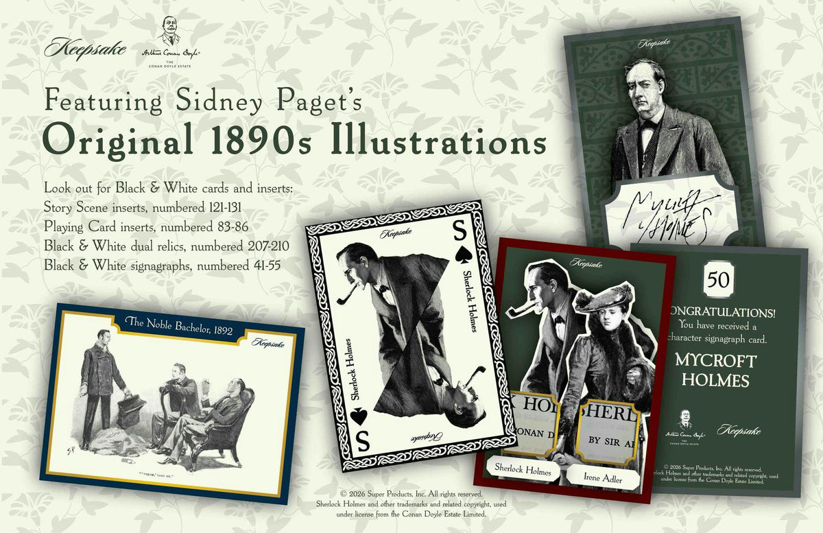 2026 Keepsake Sherlock Holmes Premiere Breaker Box sell sheet 2