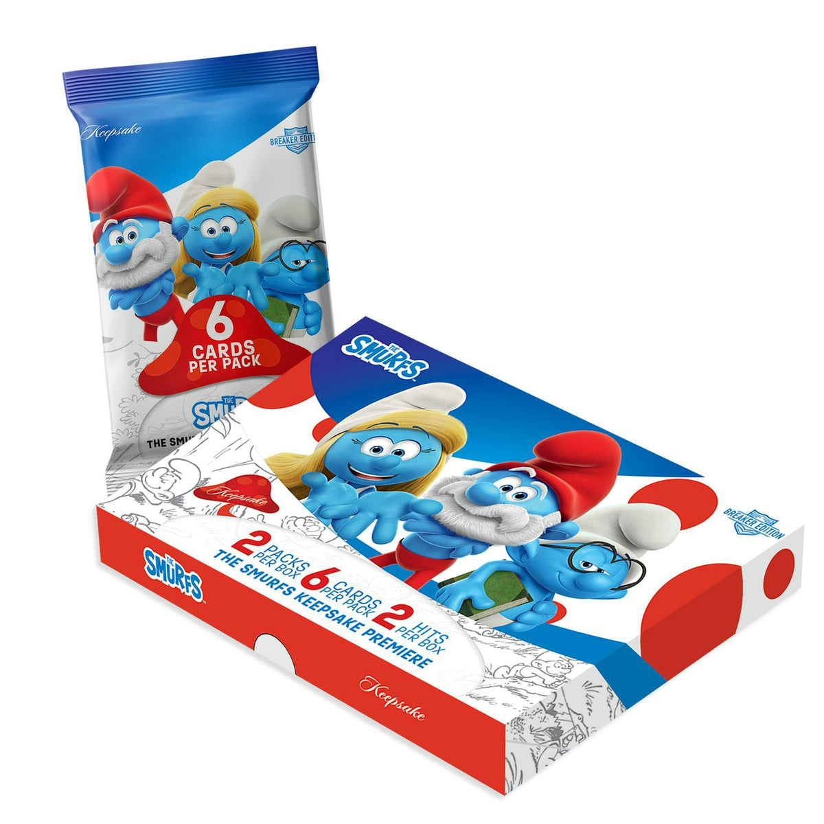2026 Keepsake The Smurfs Premiere Breaker Box