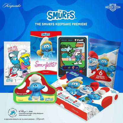 2026 Keepsake The Smurfs Premiere Breaker Box sell sheet 2