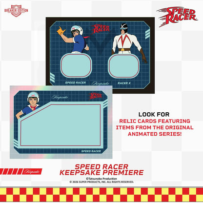 2026 Keepsake The Speed Racer Premiere Breaker Box sell sheet 3