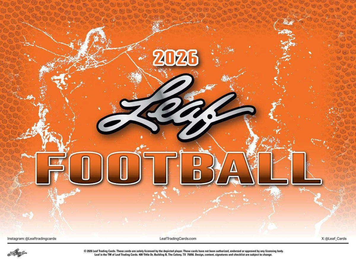 2026 Leaf Football Hobby Box