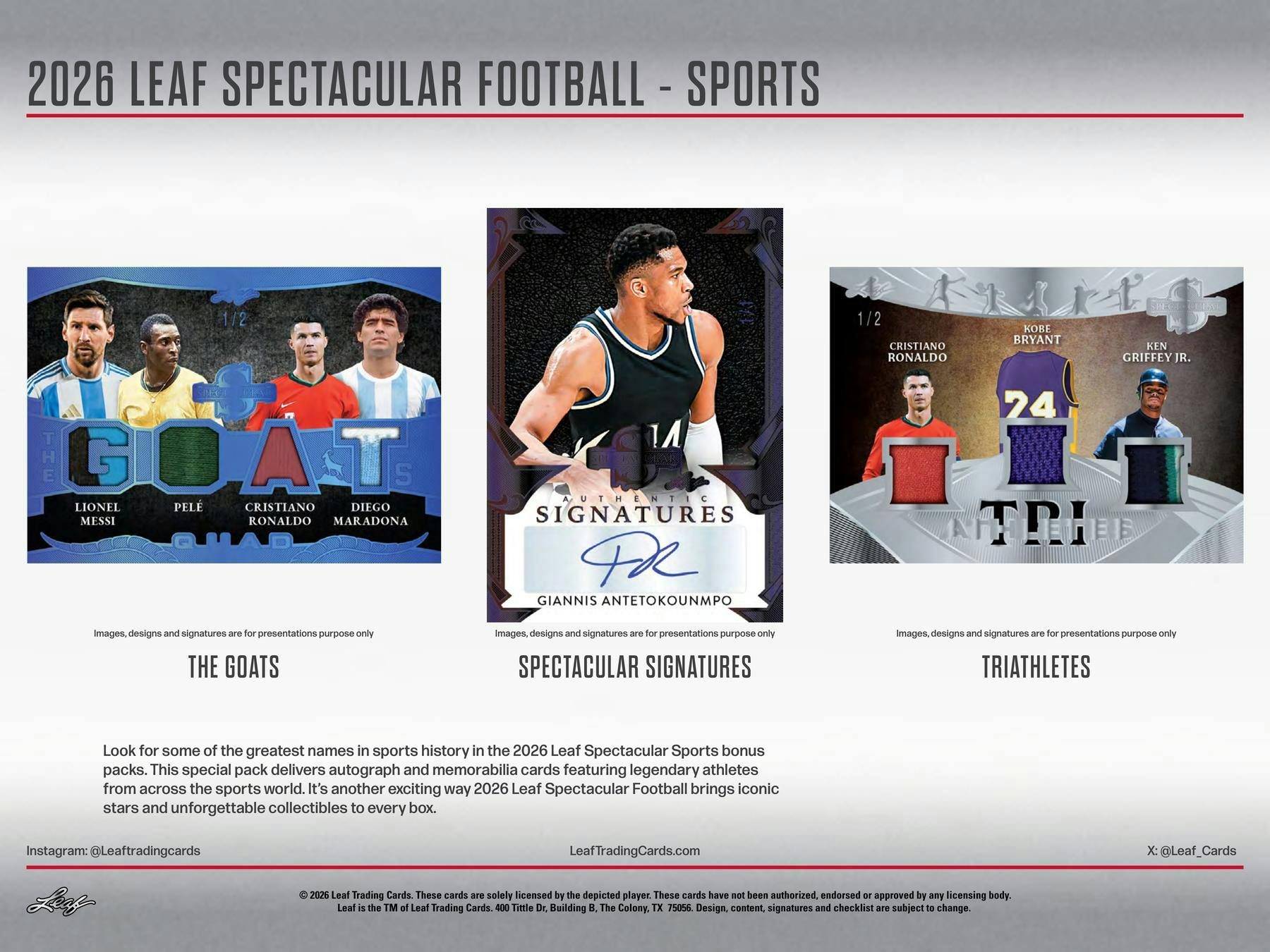 2026 Leaf Spectacular Football Hobby Box | Columbia Sports Cards | Columbia Hobby - Sports Card Boxes - Toploaders - Card Savers.