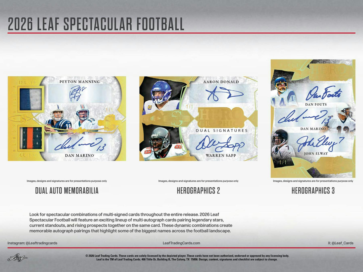 2026 Leaf Spectacular Football Hobby Box | Columbia Sports Cards | Columbia Hobby - Sports Card Boxes - Toploaders - Card Savers.
