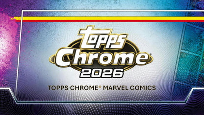 2026 Topps Chrome Marvel Comics Blaster Box | Marvel Trading Cards | Columbia Hobby - Sports Card Boxes - Toploaders - Card Savers.
