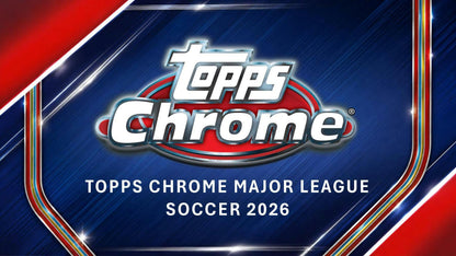 2026 Topps Chrome MLS Major League Soccer Hobby Box | Columbia Hobby - Sports Card Boxes - Toploaders - Card Savers.
