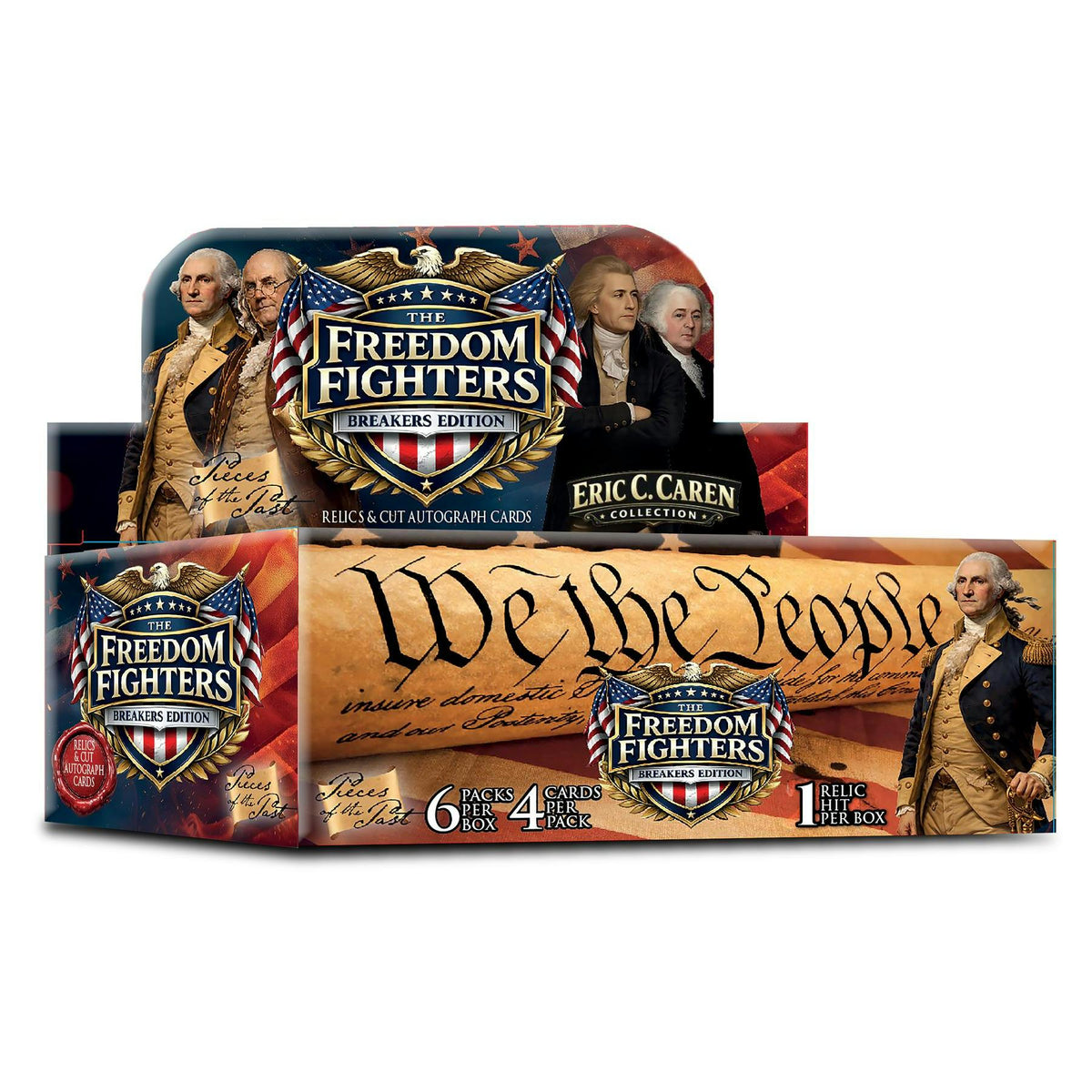 2026 Keepsake Pieces of the Past The Freedom Fighters Series 2 250th Anniversary Hobby Box box
